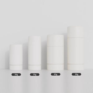 20g 35g 65g 90g vacío desodorante Stick contenedor protector solar Stick blanco descuido botella de plástico - Product Image 4