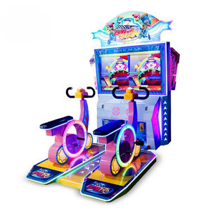 Machine de jeu sportive connectée pour 2 joueurs, construction en métal et plastique, prise en charge de l'anglais, fonction de prise de photo, vélo, pièce de monnaie, ticket - Product Image 2