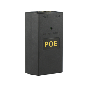 Dual PoE + LAN cổng 48V 0.5A Mạng Thiết bị chuyển mạch 10/100Mbps điện qua <span class=keywords><strong>Ethernet</strong></span> Injector - Product Image 4