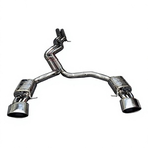 Escape Trasero Vortex de Acero Inoxidable con Válvulas para Audi RS6 RS7 C8 4.0T Twin Turbo 2016-2025 - Product Image 1