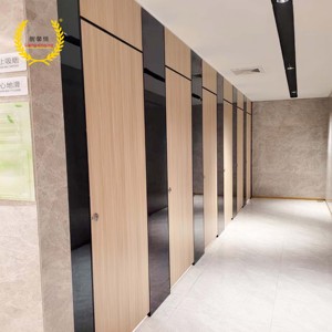 Hiện đại Phenolic <span class=keywords><strong>HPL</strong></span> nhỏ gọn nhiều lớp phân vùng phòng tắm chống cháy dễ dàng làm sạch nhà vệ sinh phân vùng cho các trường học phòng tập thể dục accessori - Product Image 4