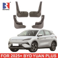 Garde-boue, bavettes anti-éclaboussures, accessoires de voiture pour BYD YUAN PLUS ATTO 3 2025 2026, avant et arrière, 4 pièces