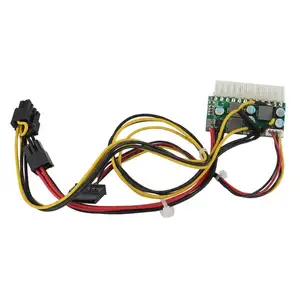 PCI-E 6PIN Output laki-laki DC 12V 300W DC-ATX-300W 24Pin PICO ATX sakelar PSU modul catu daya