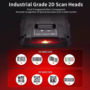 5英寸安卓13.0条形码扫描仪5000毫安时手持坚固PDA 4G wi-fi数据NFC库存管理1D/2D二维码扫描仪 - Product Image 3