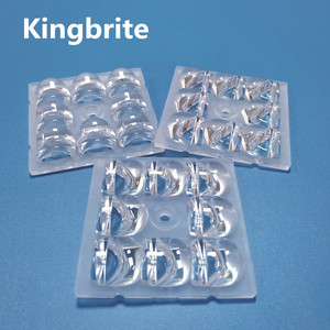 Lente de Módulo <span class=keywords><strong>8</strong></span> en <span class=keywords><strong>1</strong></span> de clasificación superior para alumbrado público al aire libre, lente óptica de 50x50mm de forma cuadrada mágica para 3030 5050 - Product Image 6