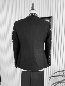 Traje <span class=keywords><strong>de</strong></span> <span class=keywords><strong>Boda</strong></span> <span class=keywords><strong>de</strong></span> Lujo <span class=keywords><strong>para</strong></span> Hombre, Conjunto <span class=keywords><strong>de</strong></span> 3 Piezas, <span class=keywords><strong>Trajes</strong></span> <span class=keywords><strong>de</strong></span> Hombre Hechos a Mano <span class=keywords><strong>de</strong></span> Estilo Vintage, Conjunto <span class=keywords><strong>de</strong></span> 3 Piezas <span class=keywords><strong>para</strong></span> <span class=keywords><strong>Novio</strong></span>, Fiesta, Esmoquin - Product Image 5