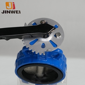 OEM hiệu suất cao dễ uốn sắt PTFE Hướng dẫn sử dụng <span class=keywords><strong>Wafer</strong></span> bướm van đôi Lập Dị wcb thép không gỉ cho nước phương tiện truyền thông - Product Image 6