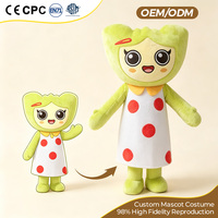 Costume de mascotte en peluche super doux en EVA personnalisé OEM pour les fêtes d'entreprise et le cosplay pour adultes