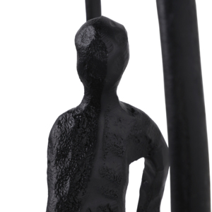 Scultura Uomo con Anello su Base in Marmo, Elegante Decorazione per Casa, Soggiorno, Tavolino da Caffè - Product Image 6