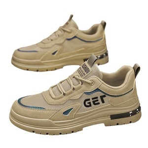 Новые дышащие кроссовки из тканого материала 2026 года, легкие сетчатые повседневные кроссовки для спортзала, мужские модные повседневные туфли в стиле «папиных» кроссовок - Product Image 3