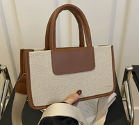 IStapromo Gifts - Vente Flash : Sacs à main et mini-sacs fourre-tout promotionnels pour femmes, en PU, imprimés en lettrage, tendance et mode