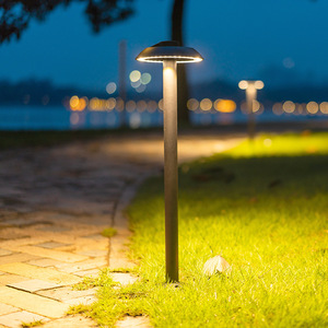 Lámpara de Jardín LED de Diseño Nórdico, Poste de Aluminio para Puerta o Bollard, Alimentación CA, IP65, para Exteriores, LCS-LAWN07 - Product Image 5
