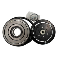 Compresor de Aire Acondicionado para Autobús CK 24V, Embrague Electromagnético TM65 2B 220mm, Metálico, Compatible con Autobuses Yutong, King Long, Higer