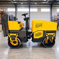 Rouleau compresseur hydraulique robuste de 30 KN pour routes de parcs industriels