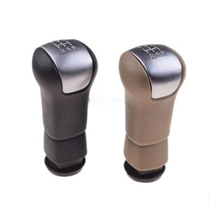 Nissan Qashqai Gear <b>Shift</b> <b>Knob</b> Beige Leather Ergonomic Design For Manual Transmission Cars - Product Image 4