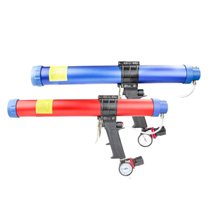 400ML Pneumatic Caulking Gun Air Pressure Glass Glue Gun for Door & <b>Window</b> <b>Sealing</b> DIY OEM China - Product Image 1