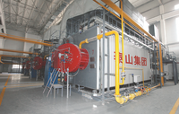 Chaudière à vapeur à circulation naturelle au gaz et au mazout Taishan 3 tonnes, 1,25 Mpa, en acier inoxydable, à économie d'énergie, pour usage industriel, conforme aux normes ASME/ISO9001