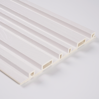 Panneaux muraux WPC modernes, imperméables, résistants à l'humidité, écologiques et ignifuges pour la décoration intérieure de la chambre à coucher, de la salle de bain et du salon