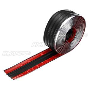 Bande de protection universelle pour carrosserie de voiture 3M/4M x 6,4 cm, bande de moulage latérale, protection extérieure, rouleau de protection pour rétroviseur, pare-chocs, anti-collision, bande décorative - Product Image 4
