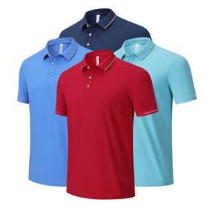 Venta al por mayor Material resistente al sudor Ajuste moderno Entrenamiento Polo Tees Tenis Ropa Golf Fit - Product Image 6