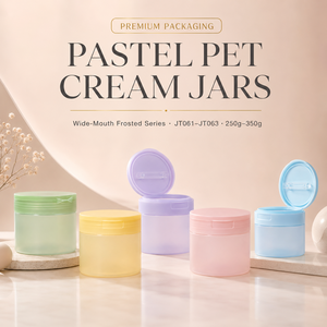 Grand pot en PET à couvercle rabattable pour tampons <span class=keywords><strong>de</strong></span> coton, 250g 300g 350g, col 83, ouverture large 86mm, MOQ 500 pièces, distributeur <span class=keywords><strong>de</strong></span> lingettes en plastique, OEM - Product Image 1