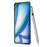 Stylet capacitif actif en plastique pour téléphone portable et tablette, pointe métallique élastique, sans latence, économie d'énergie
