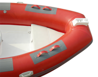 Certifié CE Vitesse Jet Boat PVC Nervure Léger En Aluminium Kayak Vitesse Ponton Radeau Aviron Yacht Sports Nautiques Rigide Gonflable