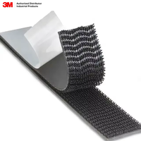 3M SJ3541 SJ3542 SJ5916 Attache refermable à double verrouillage Adhésif à crochet et boucle double face Boucle à tête de champignon noire