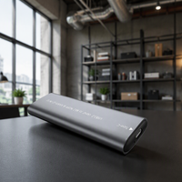 Boîtier SSD en aluminium M.2 NVMe SATA à prix d'usine OEM, adaptateur USB 3.2 Type-C, lecteur sans outil, plug-and-play, étui SSD