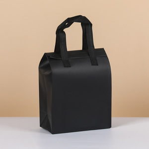 Consegna di cibo caldo freddo personalizzato usa e getta Eco PP Non tessuto da asporto Non tessuto da asporto foglio di <span class=keywords><strong>alluminio</strong></span> isolato sacchetto termico di raffreddamento - Product Image 3
