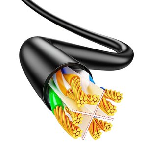 Cable de Conexión Ethernet Cat6 RJ45 UTP PVC LAN de 8 Núcleos de Cobre Puro de 0.5m-10m, Cable de Red, Venta al Por Mayor de Fábrica - Product Image 5