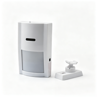 Detector de Movimiento PIR con Cable, 12V DC, Distancia de Detección de 8-10m, 110 °   Sistema de Alarma Antirrobo para el Hogar con Opción de Conexión NC NO