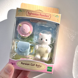 <span class=keywords><strong>Sylvanian</strong></span> Families 5456 Ensemble bébé <span class=keywords><strong>chat</strong></span> persan, boîte mystère, figurine animale de collection pour enfants - Product Image 4