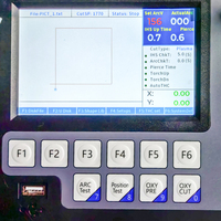 Sistema de Control de Altura de Antorcha CNC de 3 Ejes Toploong F2100K/F2300K, Pantalla LCD de 7 Pulgadas, ARM/DSP/FPGA CPU, Interfaz USB/RS232, Garantía de 3 Años