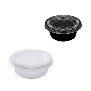 Meilleur emballage personnalisé, gobelet en plastique jetable de 1,5 oz avec couvercle pour sauce, vente en gros, fabriqué au Vietnam - Product Image 4