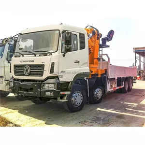 Dongfeng 8 X4 12 14 טון <span class=keywords><strong>16</strong></span> מטען מטען חבלה שטח קשה כבד קיפול הידראולי טלסקופי ציר בום - Product Image 2