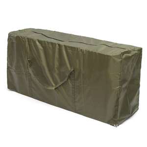 Sac de rangement pour coussin de mobilier d'extérieur en tissu Oxford 210D vert armée, sac de rangement multifonctionnel pour sapin de Noël pour l'intérieur - Product Image 2