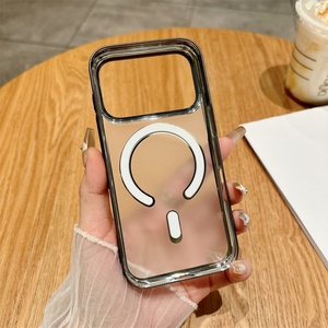 Nueva Funda Magnética Mate con Sensación de Piel para iPhone 17 Pro Max/17 Pro, con Recubrimiento Electrolítico - Product Image 3