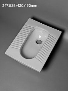 Thiết Kế Hiện Đại Tầng Gắn Rắn Bề Mặt Nhà Vệ Sinh Giá Rẻ Nước Tủ Quần Áo Cho Công Cộng Sử Dụng Squat Pan <span class=keywords><strong>WC</strong></span> Phòng Tắm Ứng Dụng Fender - Product Image 2