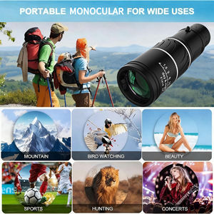 핫 세일 16x52 단안 고출력 프리즘 HD 휴대용 스포팅 스코프 조류 관찰 관광 하이킹 야외 망원경 - Product Image 2