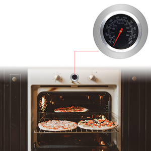 Stainless Steel Kitchen Measuring Tool 1000 Degree Black BBQ Oven Thermometer Meter for Grill Kitchen Dining - Product Image 5