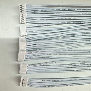 赤と白のリボンケーブルXH2.54コネクタワイヤー2P 3P 4P 5P 6P 7P 8P 9P-14P両端接続ワイヤー逆方向 - Product Image 1