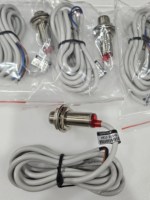 Saklar Sensor Jarak Tipe Hall Magnetik HR12-D10NK Tiga-kawat NPN Normal Terbuka 24V
