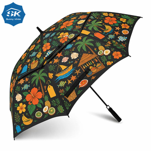 Professional Golf <b>Umbrella</b> Custom Logo Golf <b>Umbrella</b> Factory Price Large Canopy Waterproof <b>Windproof</b> <b>Umbrella</b> For Hawaii - Product Image 1