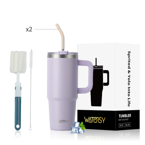 2025 Watersy Chine marque pas cher 30oz gobelet avec poignée bouteille d'eau isolée acier vide tasse réutilisable voyage tasse fête tasses - Product Image 1