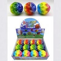 Balle rebondissante en mousse PU motif camouflage, jouet interactif pour enfants, jeu d'extérieur, anti-stress, pour parents et enfants