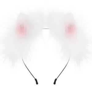 モダンスタイルコンフォート素材猫耳ヘッドバンドアニメ耳コスプレキツネ耳ヘアフープ