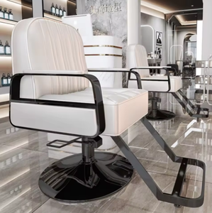 Chaise de barbier multifonction en cuir de haute qualité pour salons de beauté, vente chaude, chaise de massage en cuir PU et synthétique - Product Image 3