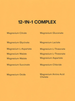 Complément Alimentaire en Capsules de Magnésium Complexe 12-en-1 OEM pour la Mémoire et le Soutien du Sommeil