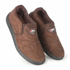 Sapatos de pano para homens, calçados de caminhada de melhor qualidade, material de marca Rnt Ruf N Tuf, calçados casuais masculinos Rnt 02